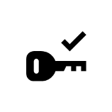 car locksmith black icon