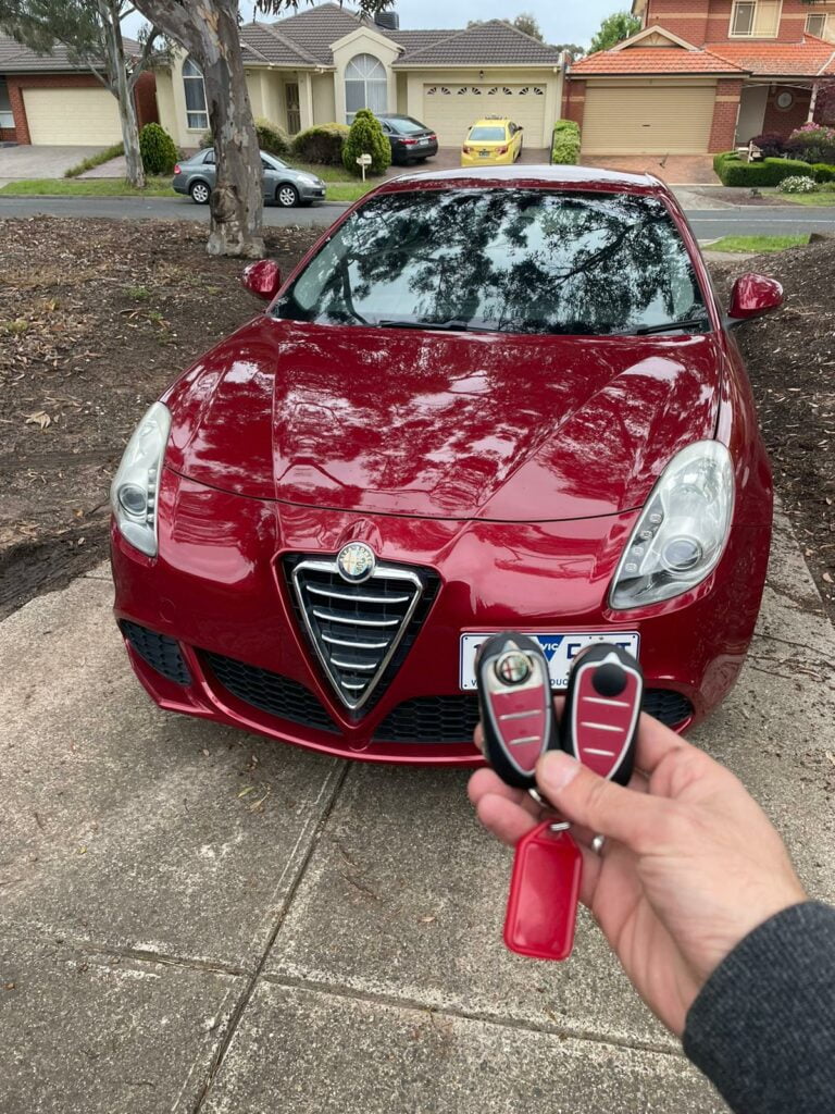 Alfa romeo car key replacement locksmith