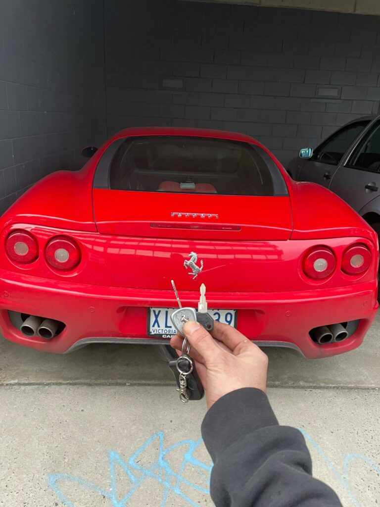 Ferrari car key replacement locksmith